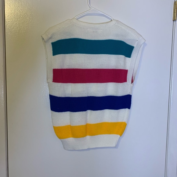 Vintage sweater vest 80s - Picture 4 of 4